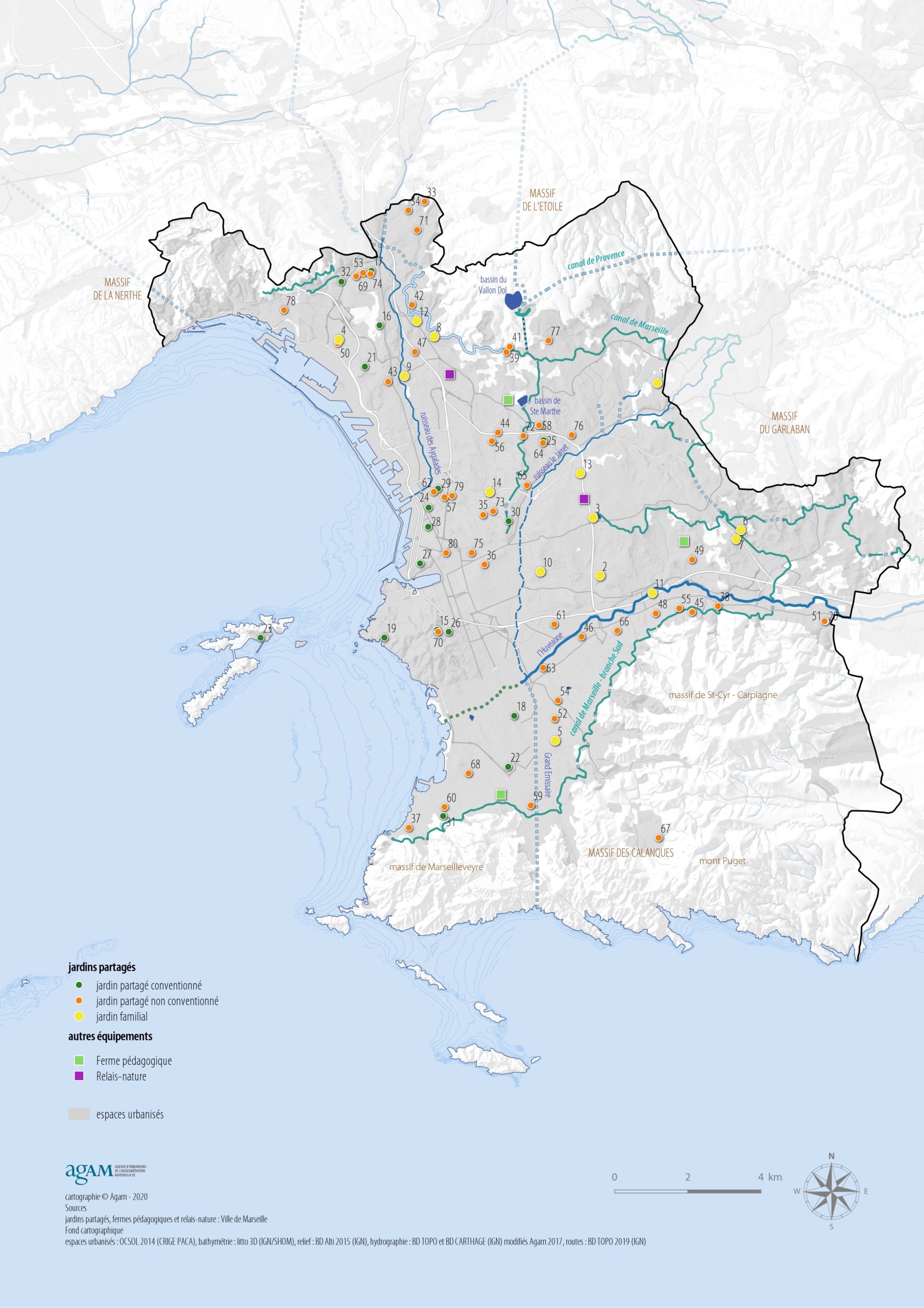 carte du 3eme arrondissement de marseille