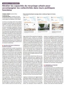 Article FNAU recyclage urbain