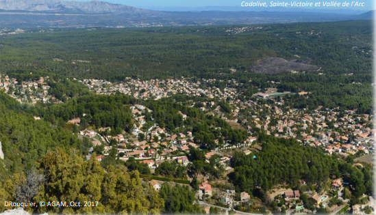 Cadolive, Sainte-Victoire et Vallée de l'Arc