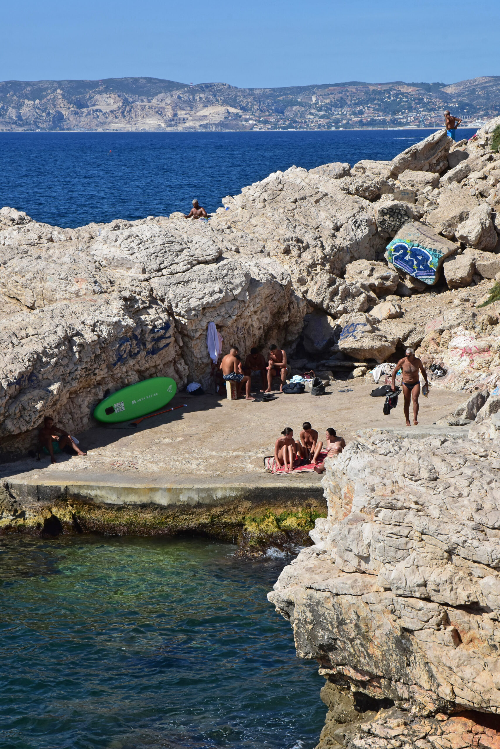 Plage de la Pointe d'Endoume (c) Agam C. Trinquier